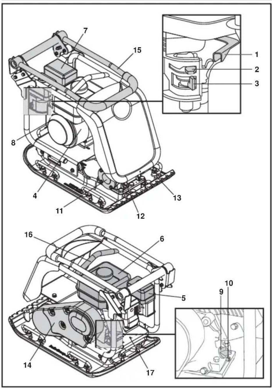 ALTRAD BELLE PCX 500 - For garantikrav: - 1