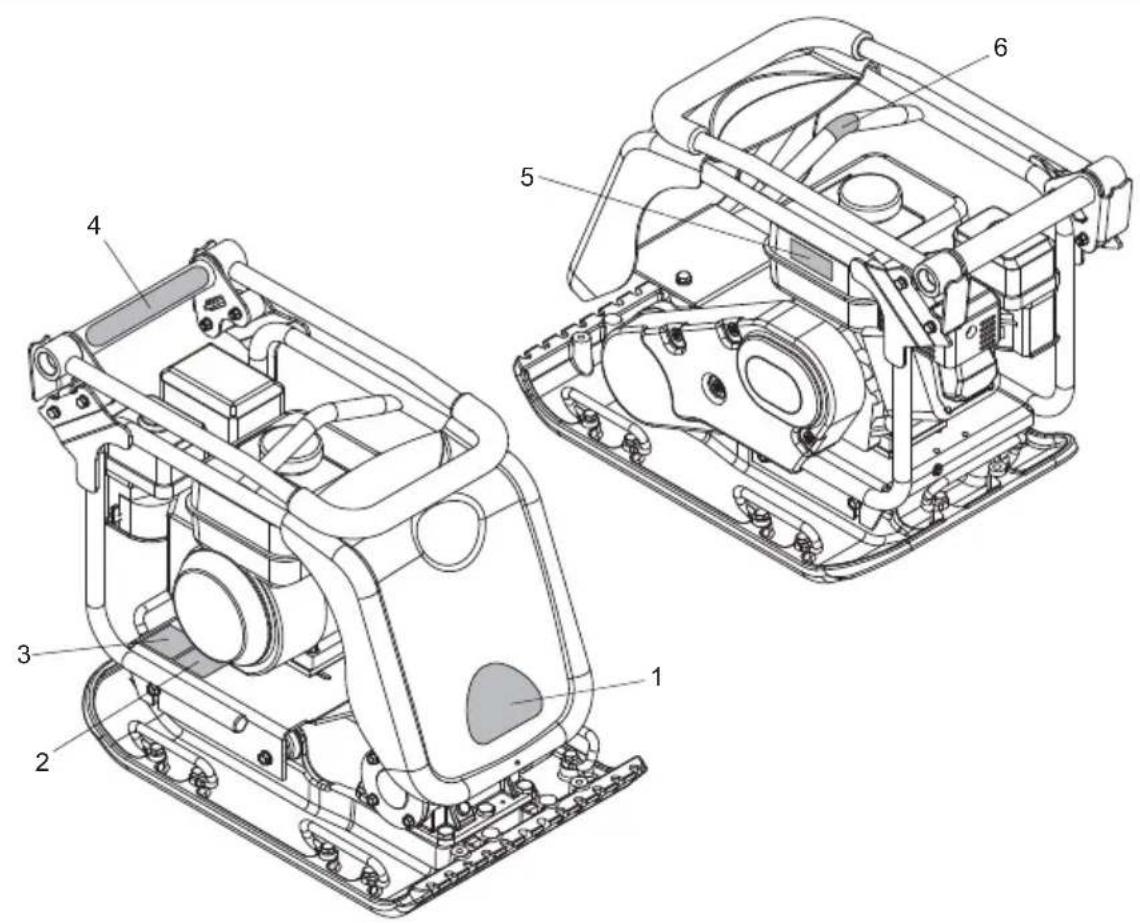 ALTRAD BELLE PCX 500 - Transporthulpstuk (Gegoten grondplaat), Transportvorrichtungs-Halterungen (Gussplatte), Transportorudstyr (Stobt fundament), Trasportatore (forma della piastra di base) 7-02 - 1