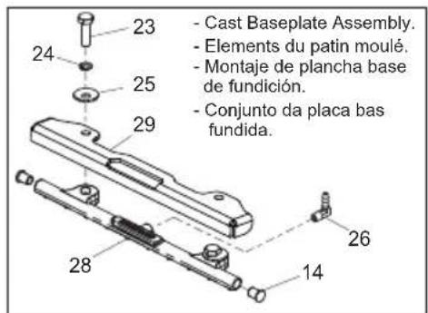 ALTRAD BELLE PCX 500 - Water Bottle Kit, Bouteille d'eau montée à l'avant, DepoSito de agua de montaje frontal, Garrafa de Água Instalada na Parte Dienteira - 2