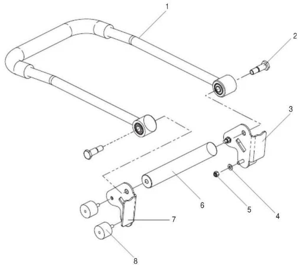 ALTRAD BELLE PCX 450 - Verwijder de plug en de afdichtring, Rüttlerteil, Vibratorenhed, Gruppo Vibratore - 1