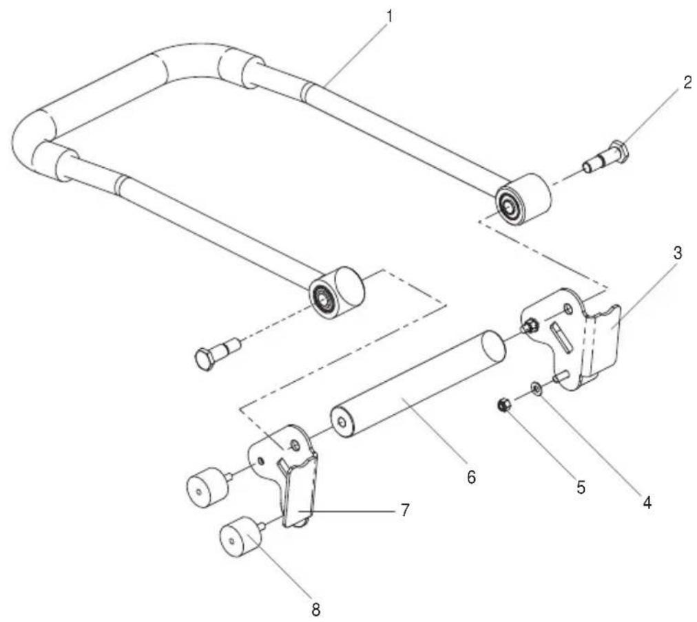 ALTRAD BELLE PCX 450 - Verwijder de plug en de afdichtring, Rüttlerteil, Vibratorenhed, Gruppo Vibratore - 2
