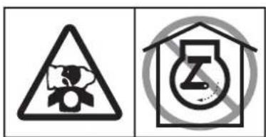 ALTRAD BELLE PCX 20A - B - Noise Decal (800-99942) - 5