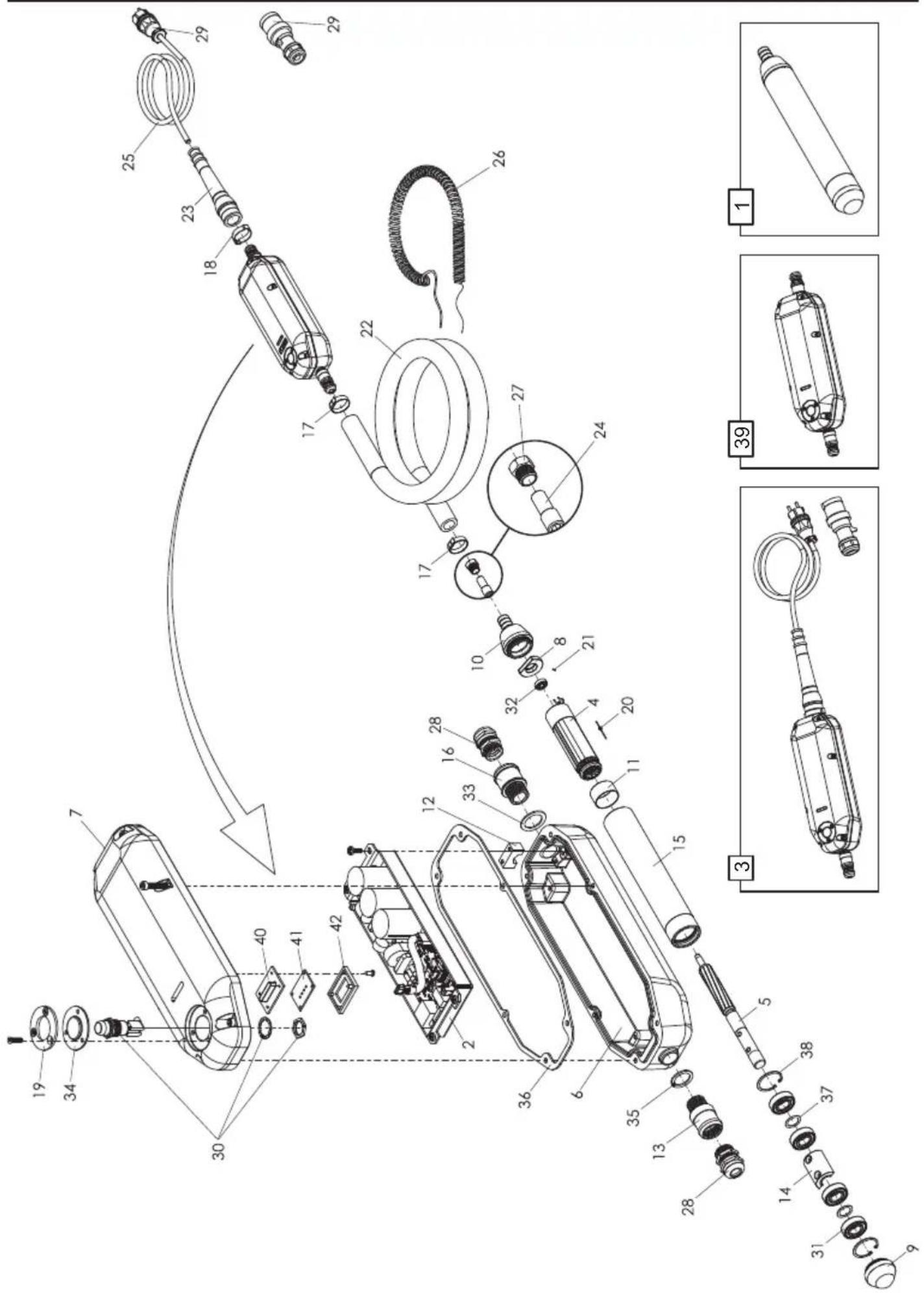 ALTRAD BELLE Vibratech+ 58 - Garantiregistrering: - 1