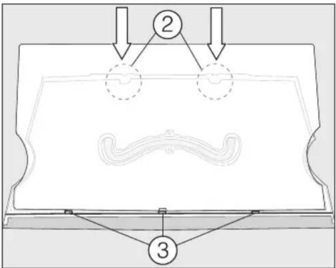 MIELE KFT 7000 - Asamblati raftul cu suport rotativ (FlexiTray) - 1