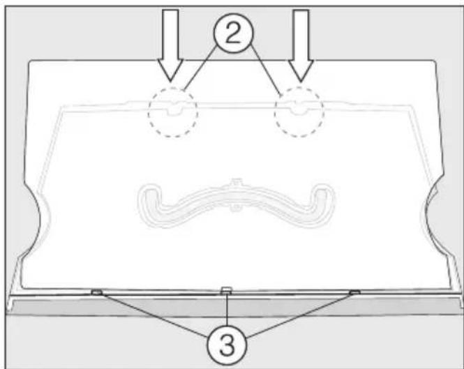 MIELE KFT 7000 - Montar a prateleira com base rotativa (FlexiTray) - 1