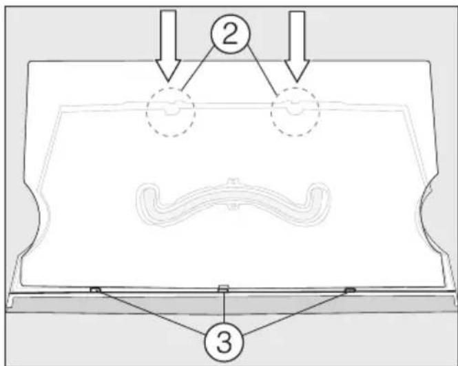 MIELE KFT 7000 - Składanie półki z obracanym dnem (FlexiTray) - 1