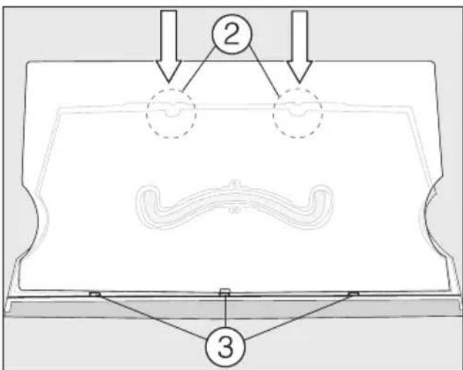 MIELE KFT 7000 - Remonter la clayette avec plateau tournant (FlexiTray) - 1