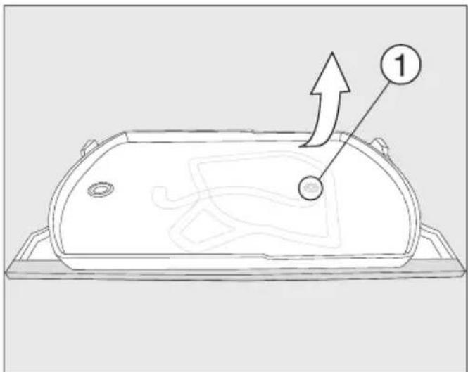 MIELE KFT 7000 - Dismantling the adjustable shelf with pivotable glass shelf (FlexiTray) - 2