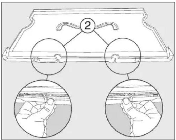 MIELE KFT 7000 - Hylde med drejelig bund (Flexi-Tray) skilles ad - 3