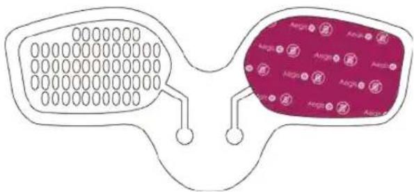 PAINGONE Aegis - Gelpads mit dem Aegis-Gerät verbinden - 1