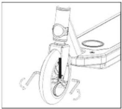 URBAN GLIDE RIDE 55 - VORDERRAD ERSETZEN - 3