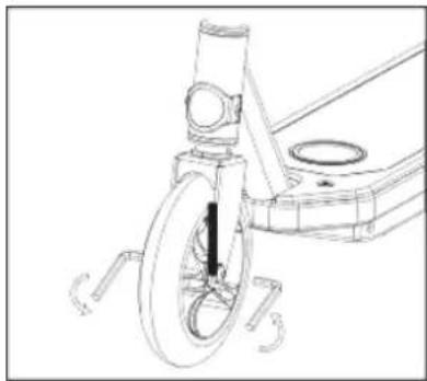 URBAN GLIDE RIDE 55 - SUBSTITUIÇÃO DA RODA DIANTEIRA - 3