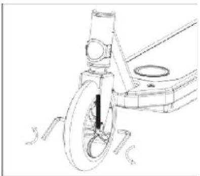 URBAN GLIDE RIDE 55 - SUBSTITUIÇÃO DA RODA DIANTEIRA - 1
