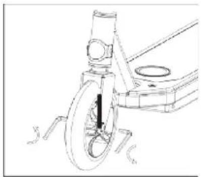 URBAN GLIDE RIDE 55 - VORDERRAD ERSETZEN - 1
