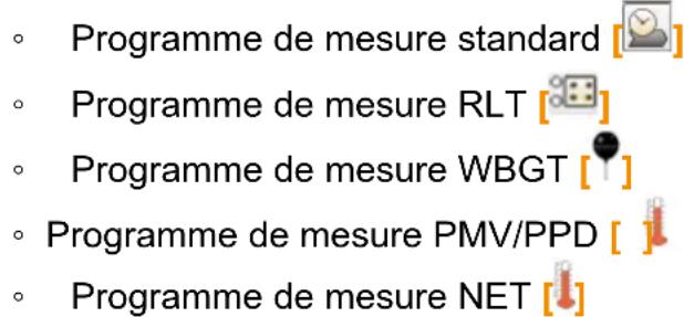 Testo 835-T2 - Ajouter des programmes de mesure (testo 480 uniquement) - 1
