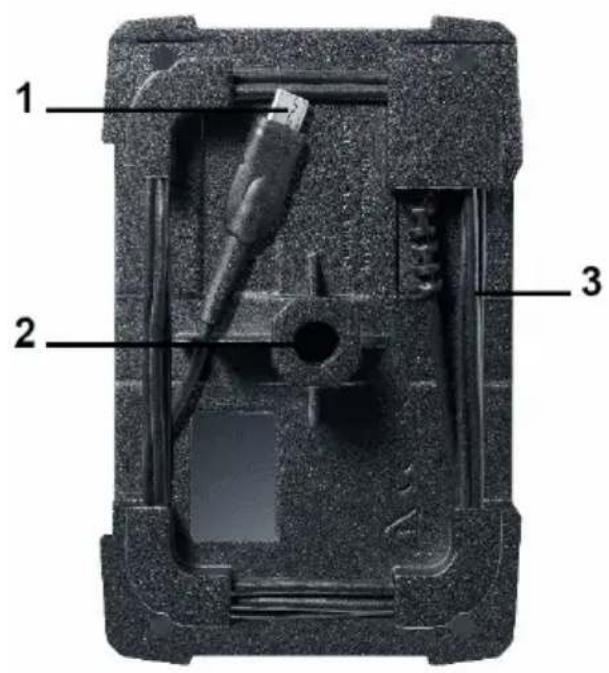 Testo 400 - Enregistreur de données IAQ - vue de dos - 1