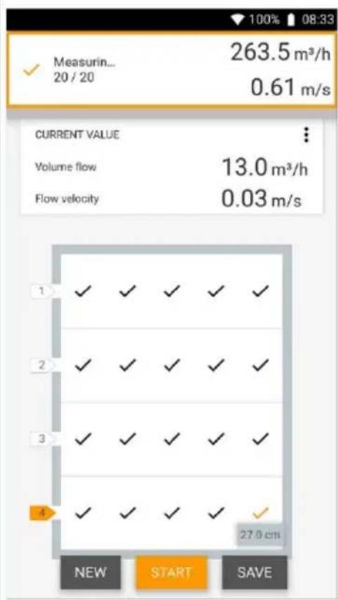 Testo 400 - Débit volumétrique - mesure en réseau selon DIN EN 12599 - 5