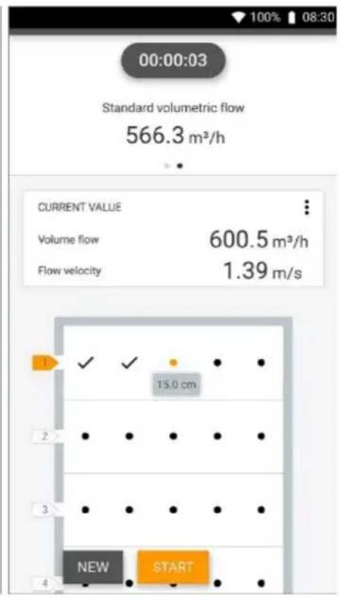 Testo 400 - Débit volumétrique - mesure en réseau selon DIN EN 12599 - 3