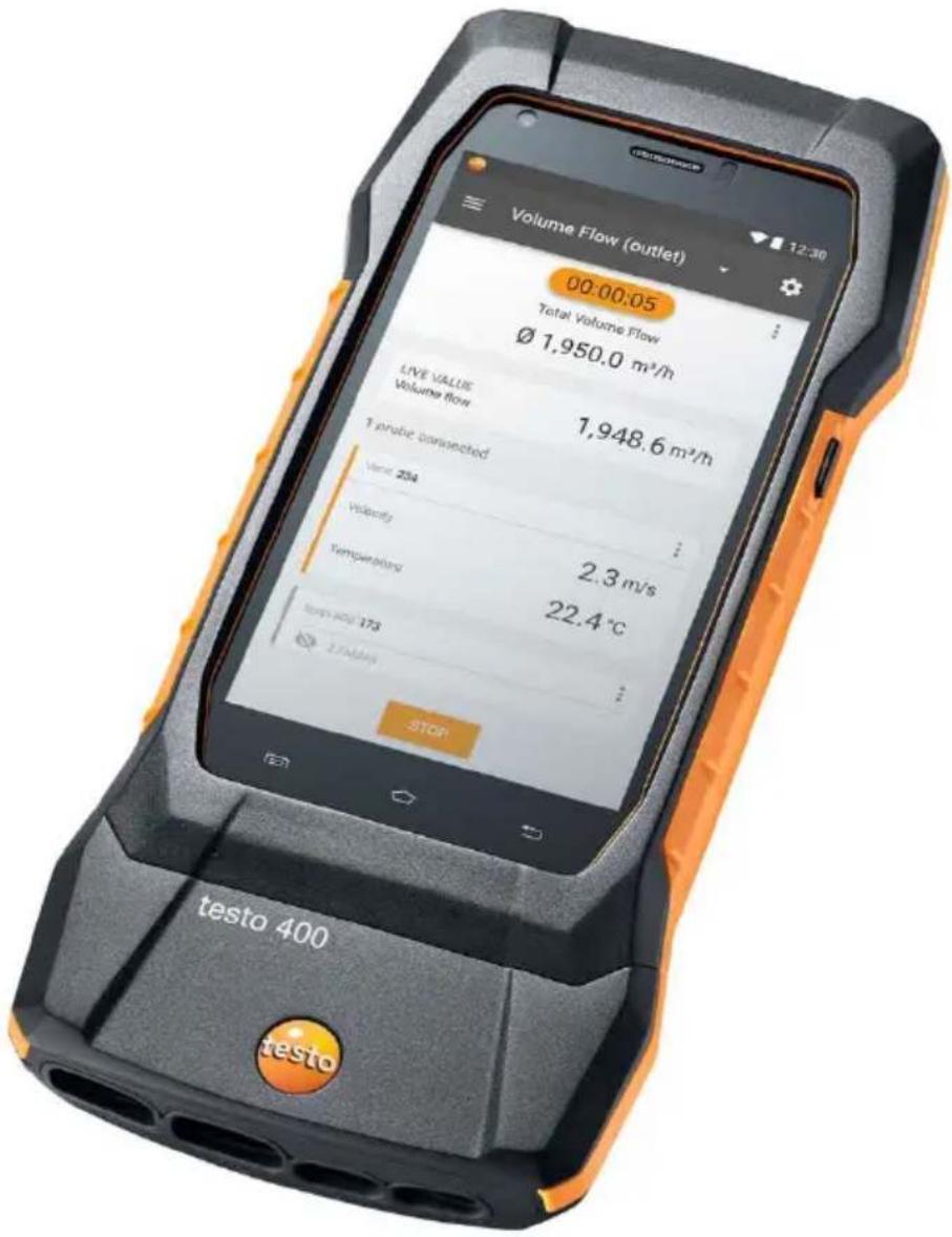 Testo 400 - testo 400 - Appareil de mesure de vitesse d'air et d'IAQ universel - 1