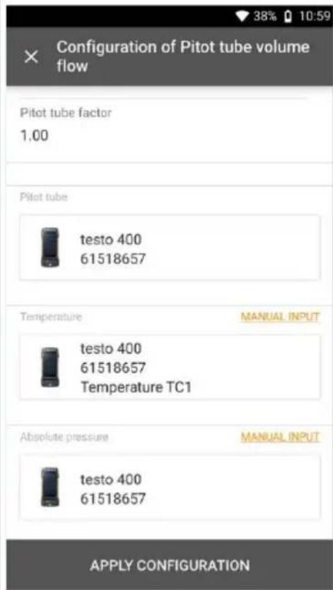 Testo 400 - Débit volumétrique tube de Pitot - 2