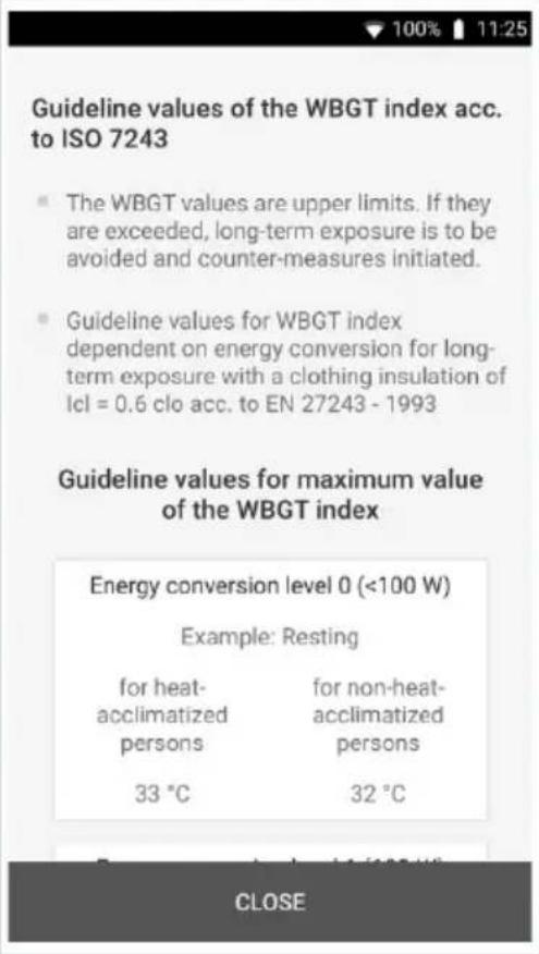 Testo 400 - Mesure de la « Wet Bulb Globe Temperature » (WBGT, température au thermomètre-globe mouillé) - 6