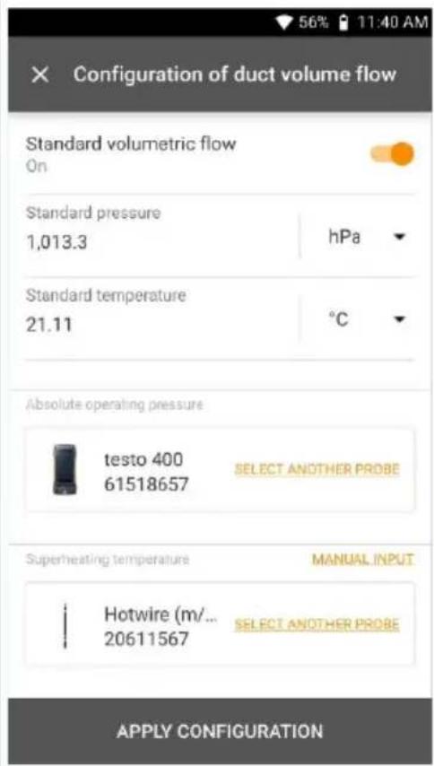 Testo 400 - Débit volumétrique canalisation - 2