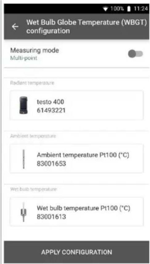 Testo 400 - Mesure de la « Wet Bulb Globe Temperature » (WBGT, température au thermomètre-globe mouillé) - 3