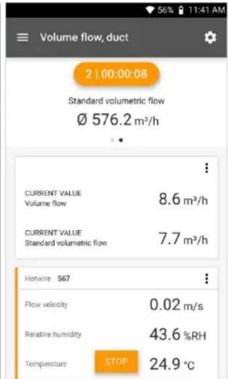 Testo 400 - Débit volumétrique canalisation - 3