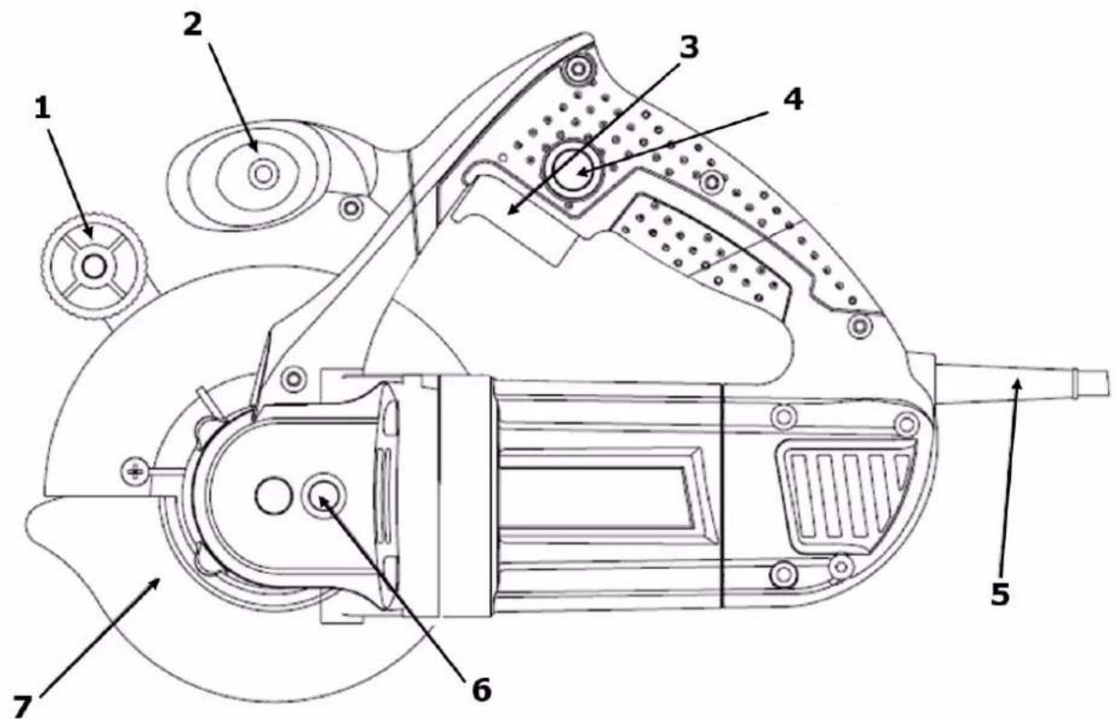 Holzmann DBS 125 - Componentes / Composants - 1