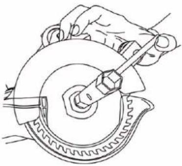 Holzmann DBS 125 - Changement de la lame de scie - 10