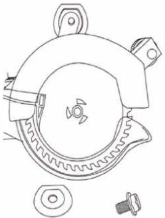 Holzmann DBS 125 - Changement de la lame de scie - 2