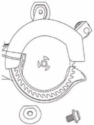 Holzmann DBS 125 - Changement de la lame de scie - 9