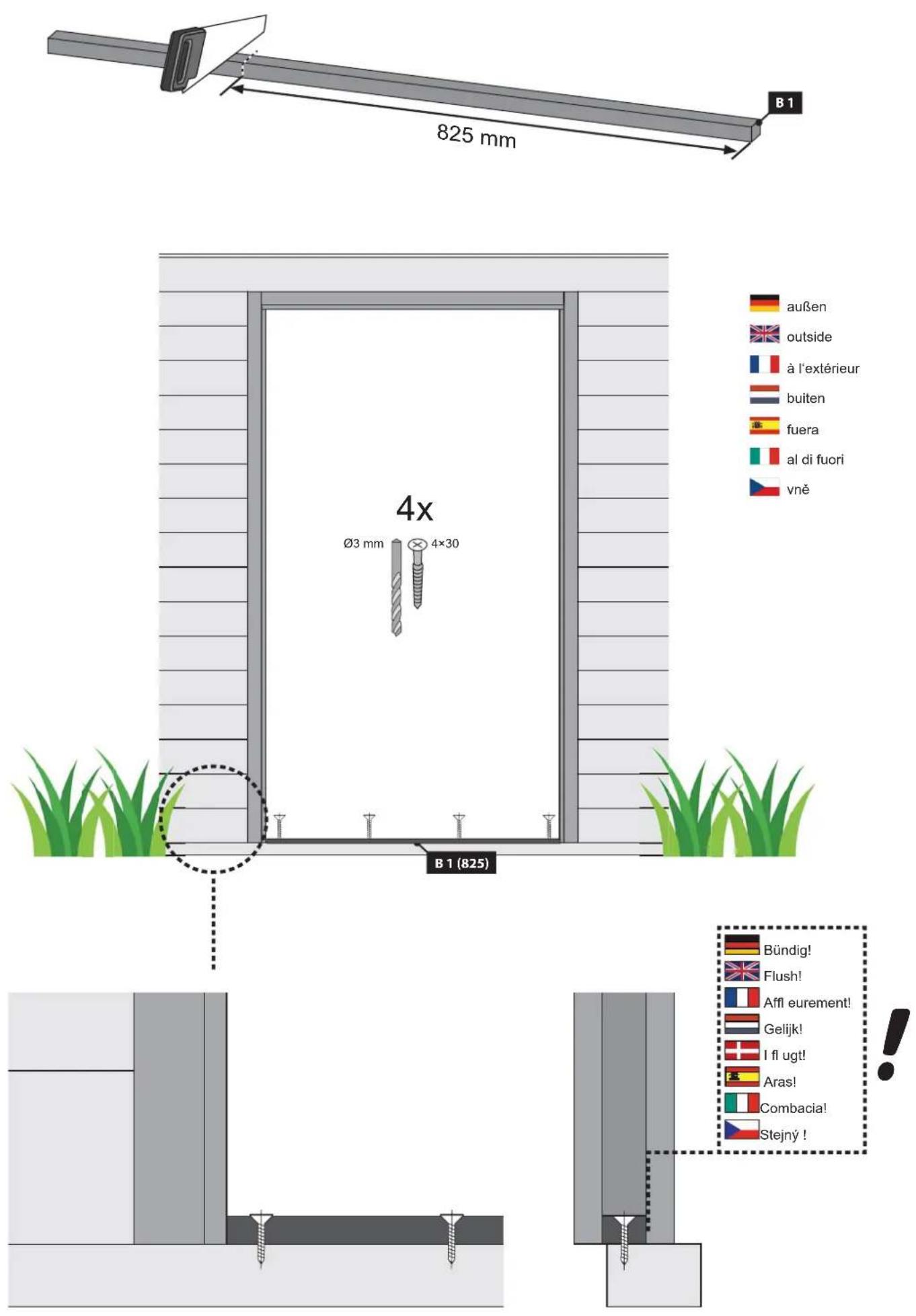 Karibu Neuruppin - Attention, il s'agit uniquement d'un exemple de pose! - 3