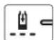 GARDENA ComfortCut 60/18V P4A - Meaning of the Indication Elements: - 1