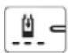 GARDENA ComfortCut 60/18V P4A - Affichage sur le chargeur de batterie [fig. O3]: - 1