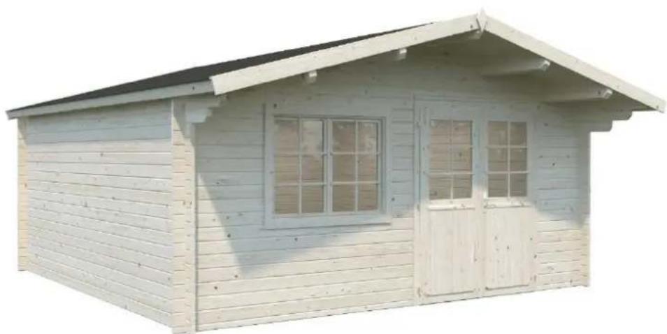 PALMAKO Britta - Log cabin FR40-5050-1 - 1
