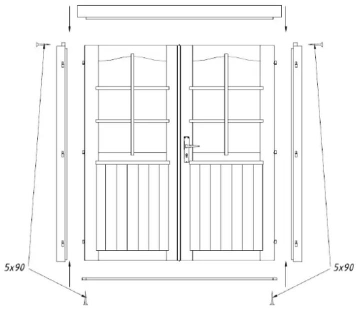 PALMAKO Britta - Doorframe: - 1