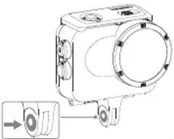 INSTA360 GO 3 - Attacher l'anneau anti-dérapant - 1