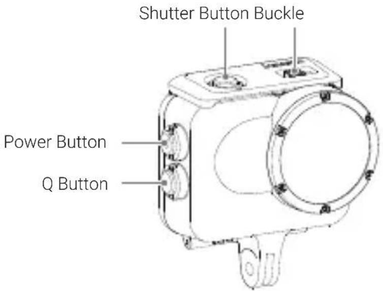 Shutter Button Buckle Power Button Q Button