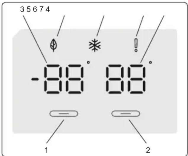Meireles MFC 369 BL - Pantalla y panel de mando - 1