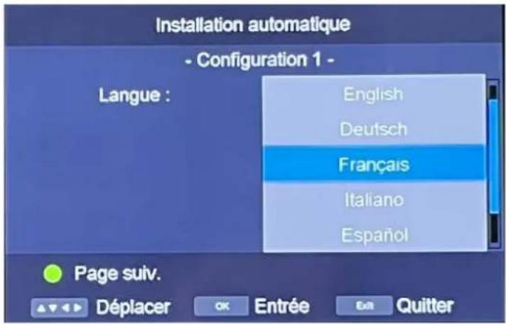 CONTINENTAL EDISON CELED32HDV223B7 - Configuration de la syntonisation - 1
