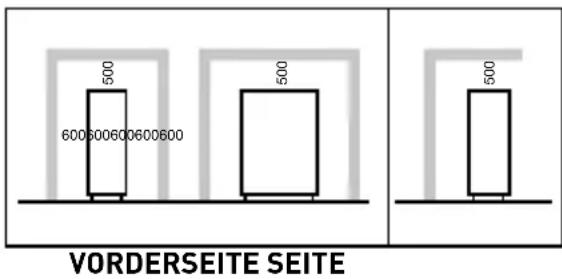 Arktic 232842 - MINDESTABSTÄNDE VON DEN WÄNDEN - 1