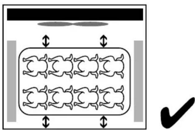 Arktic 232842 - Positionnement des plateaux / des recipients gn dans la chambre du appareil - 2
