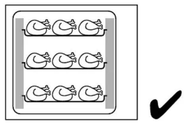 Arktic 232972 - Keep vertical space between trays and/or GN containers - 2