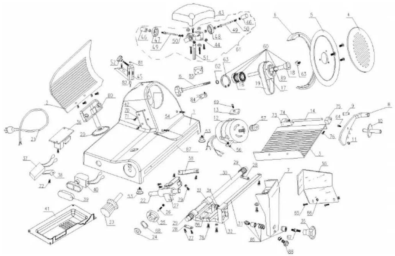 Hendi 210017 - Scheme de cablage pour 210000, 210017, 210031, 210048, 210086, 970294 - 2
