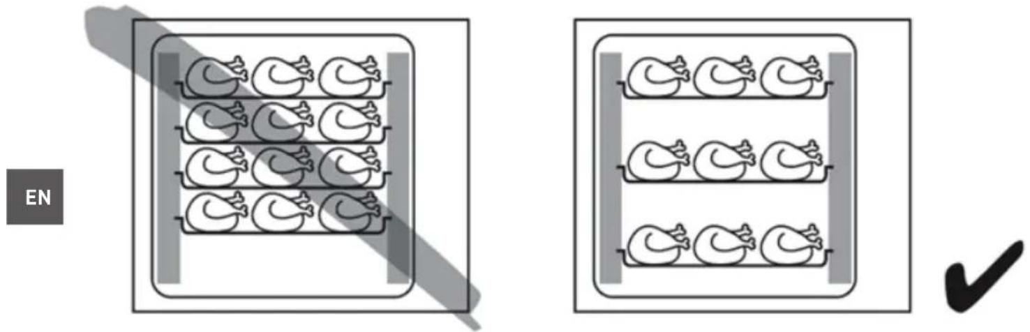 Arktic 232897 - Keep vertical space between trays and/or GN containers - 1