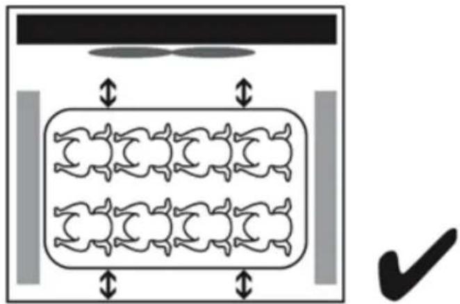 Arktic 232897 - Positioning of trays and/or GN containers in the refrigerant's/freezer's chamber - 2