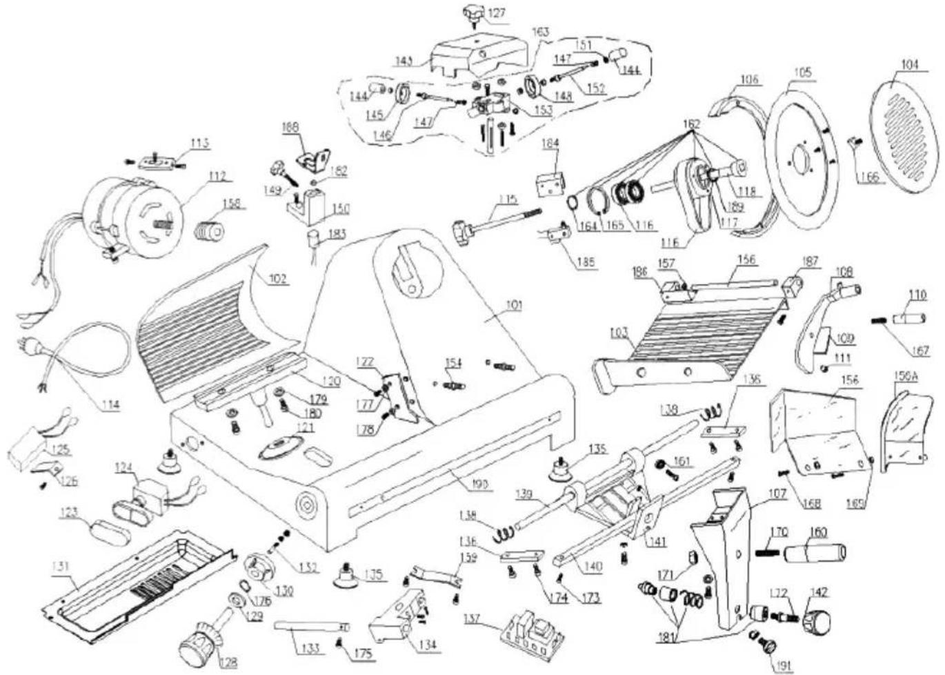 Hendi 210048 - Схема цепи для 210000, 210017, 210031, 210048, 210086, 970294 - 3