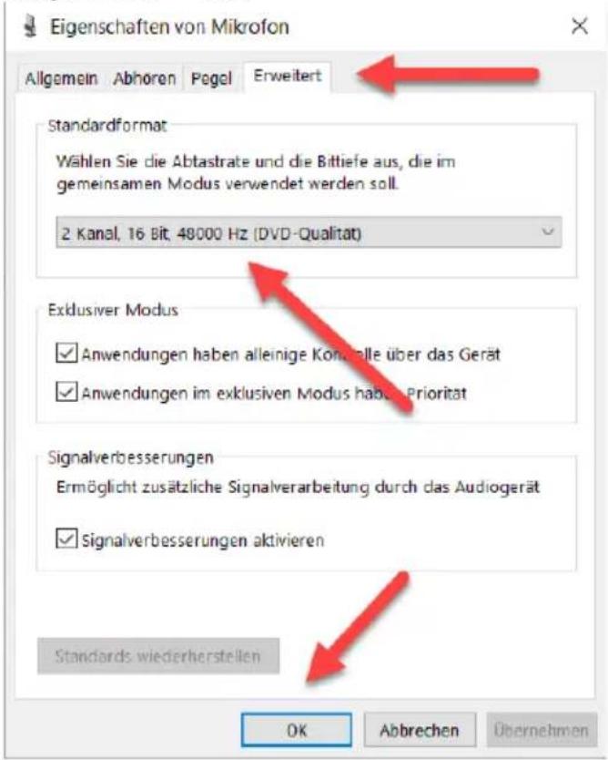 Digitus DA-20300 - Réglage du volume en entrée sur un ordinateur Windows : - 3