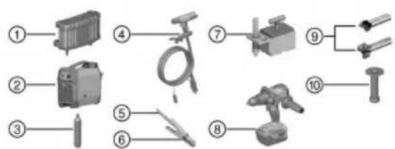 HILTI FX 3-A - Overview, system components - 1
